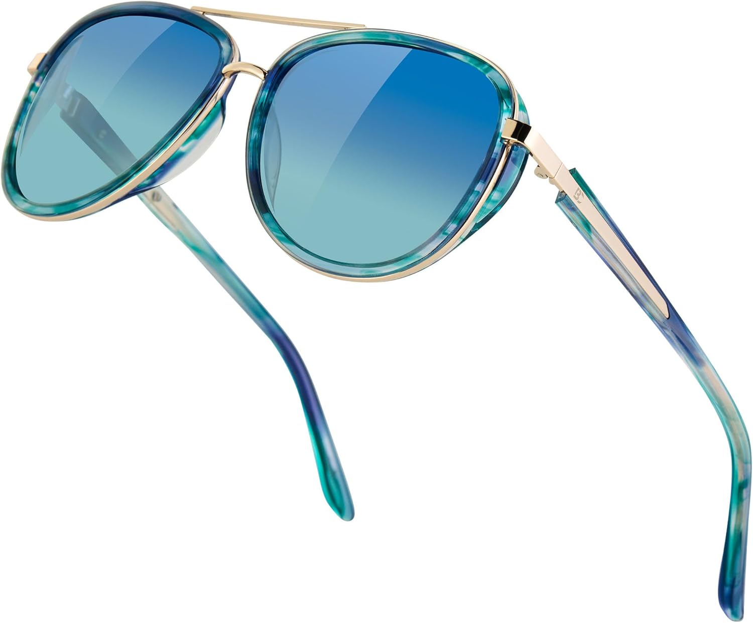 Polarized Sunglasses for Womens Retro Mirrored