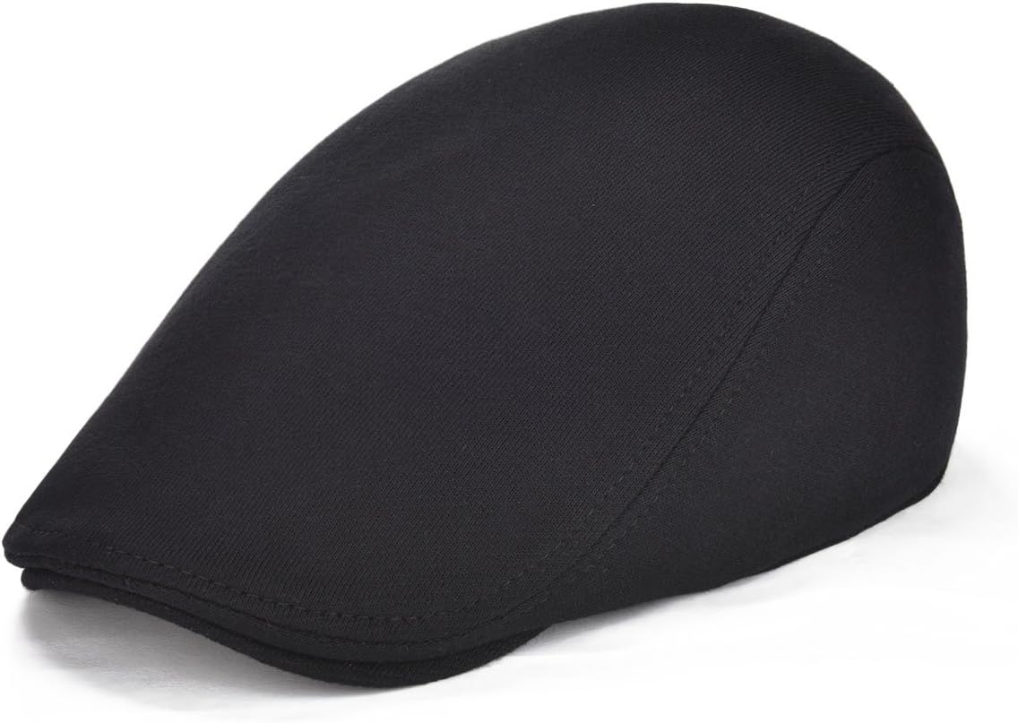 Men's Cotton Flat Ivy Gatsby Newsboy Driving Hat Cap