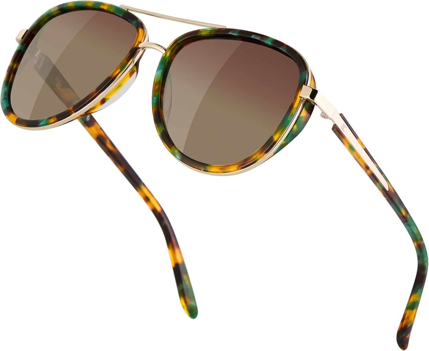 Polarized Sunglasses for Womens Retro Mirrored