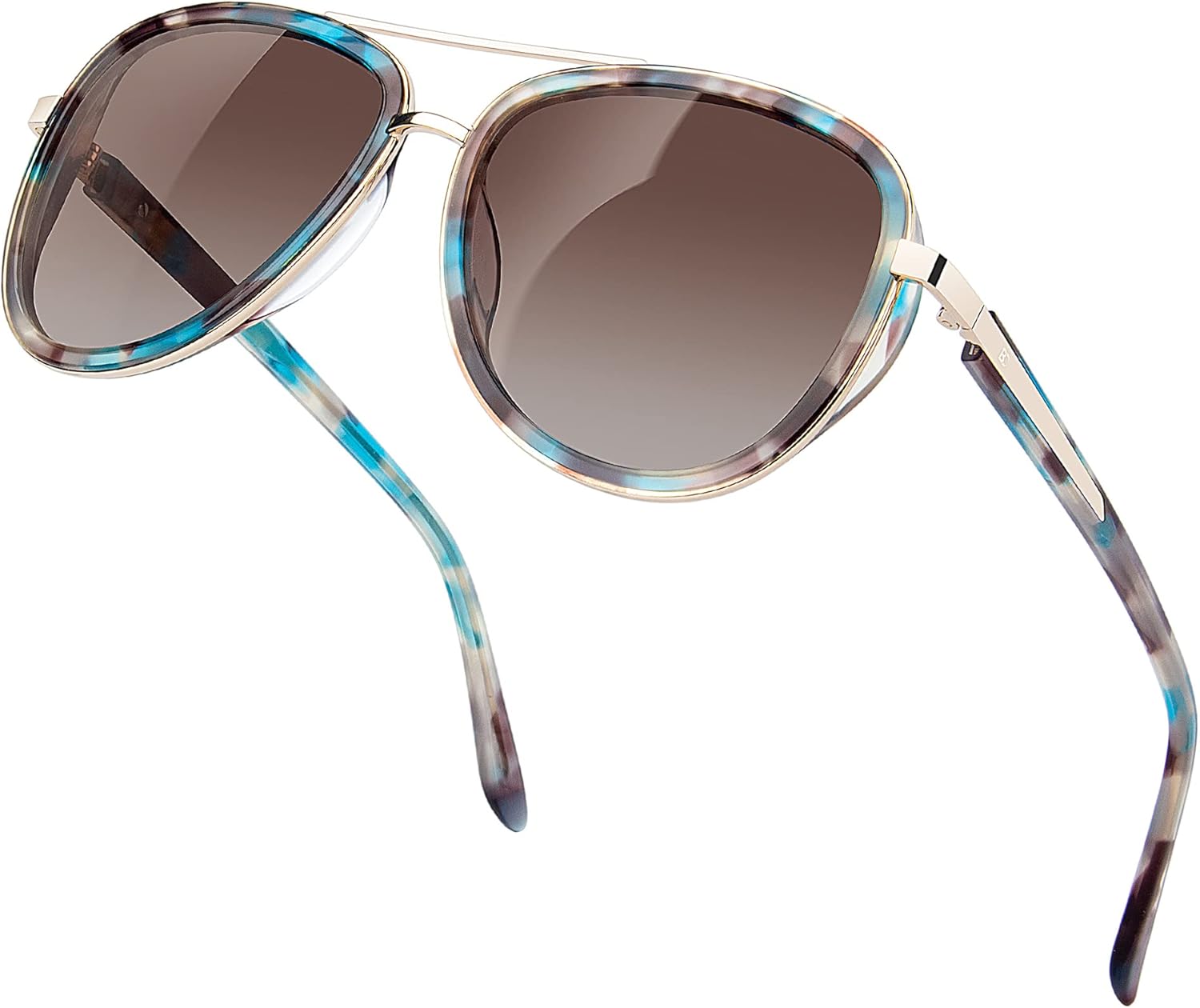 Polarized Sunglasses for Womens Retro Mirrored