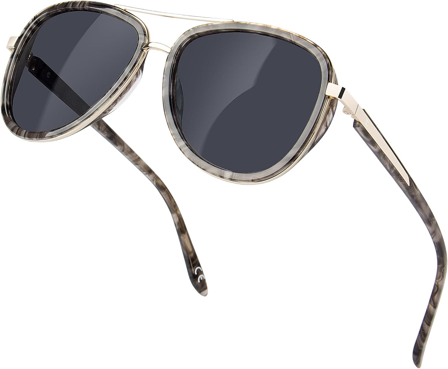 Polarized Sunglasses for Womens Retro Mirrored