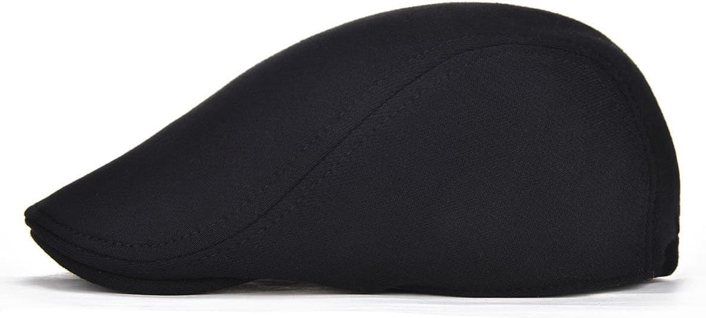 Men's Cotton Flat Ivy Gatsby Newsboy Driving Hat Cap