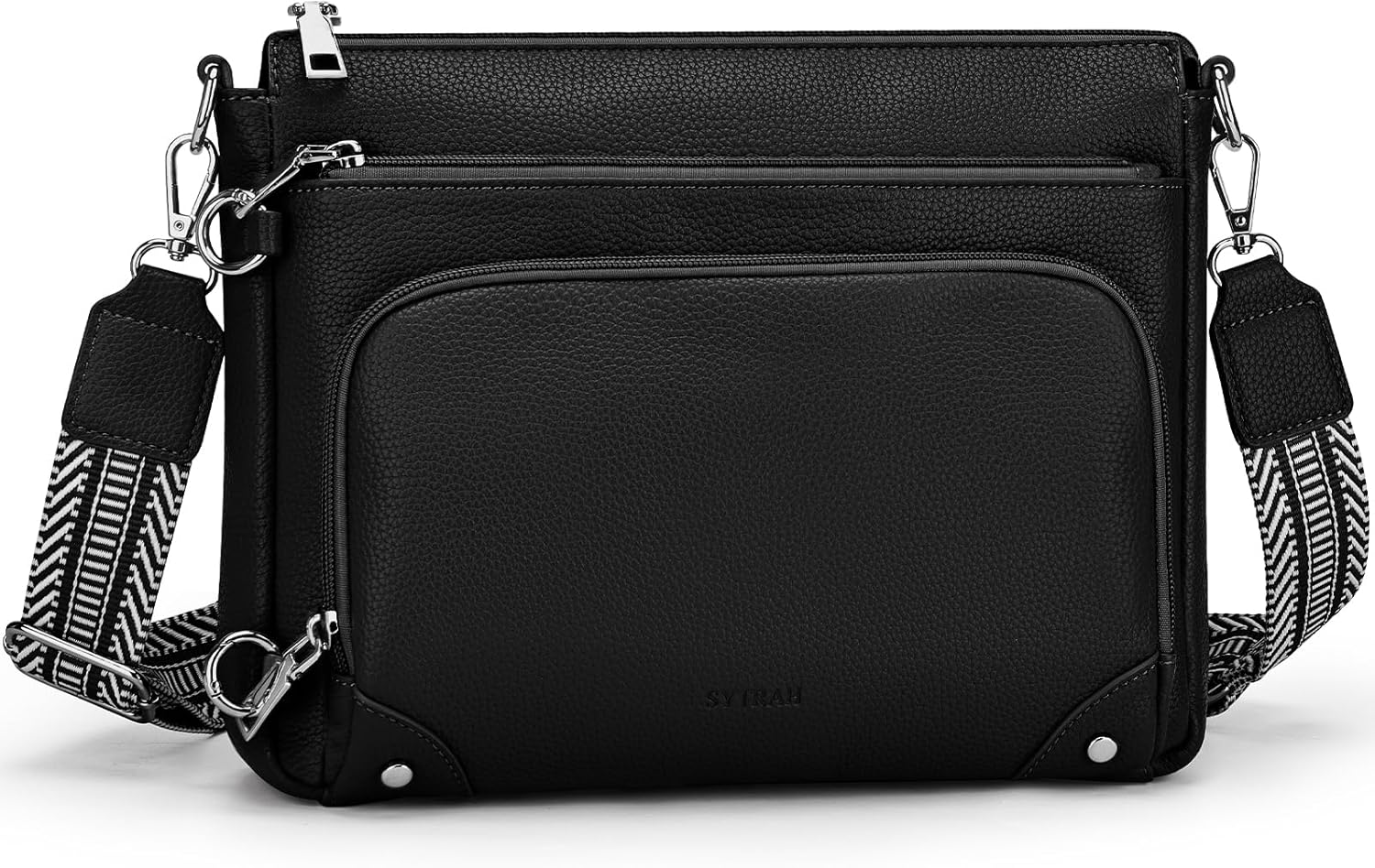 Anti-Theft Crossbody Purse for Women. Crossbody Shoulder Bag with Built-in Wallet & RFID Blocking for Travel Workout