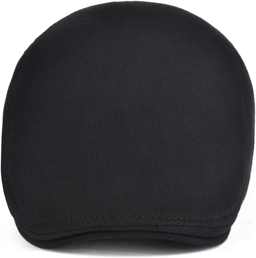 Men's Cotton Flat Ivy Gatsby Newsboy Driving Hat Cap