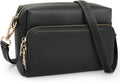 Small Crossbody Bags for Women Vegan Leather Crossbody Purses for Women Travel with Adjustable Shoulder Strap