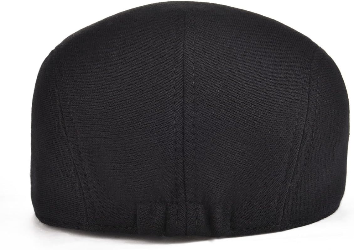 Men's Cotton Flat Ivy Gatsby Newsboy Driving Hat Cap