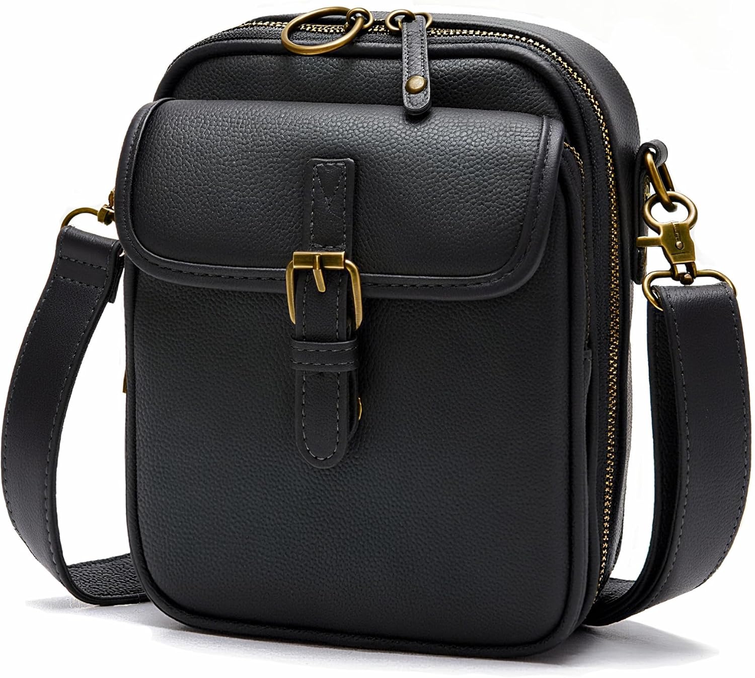 Small Crossbody Bags for Women Vegan Leather Messenger Purses. Vintage Wallet Anti Theft Shoulder Handbags with Card Slots