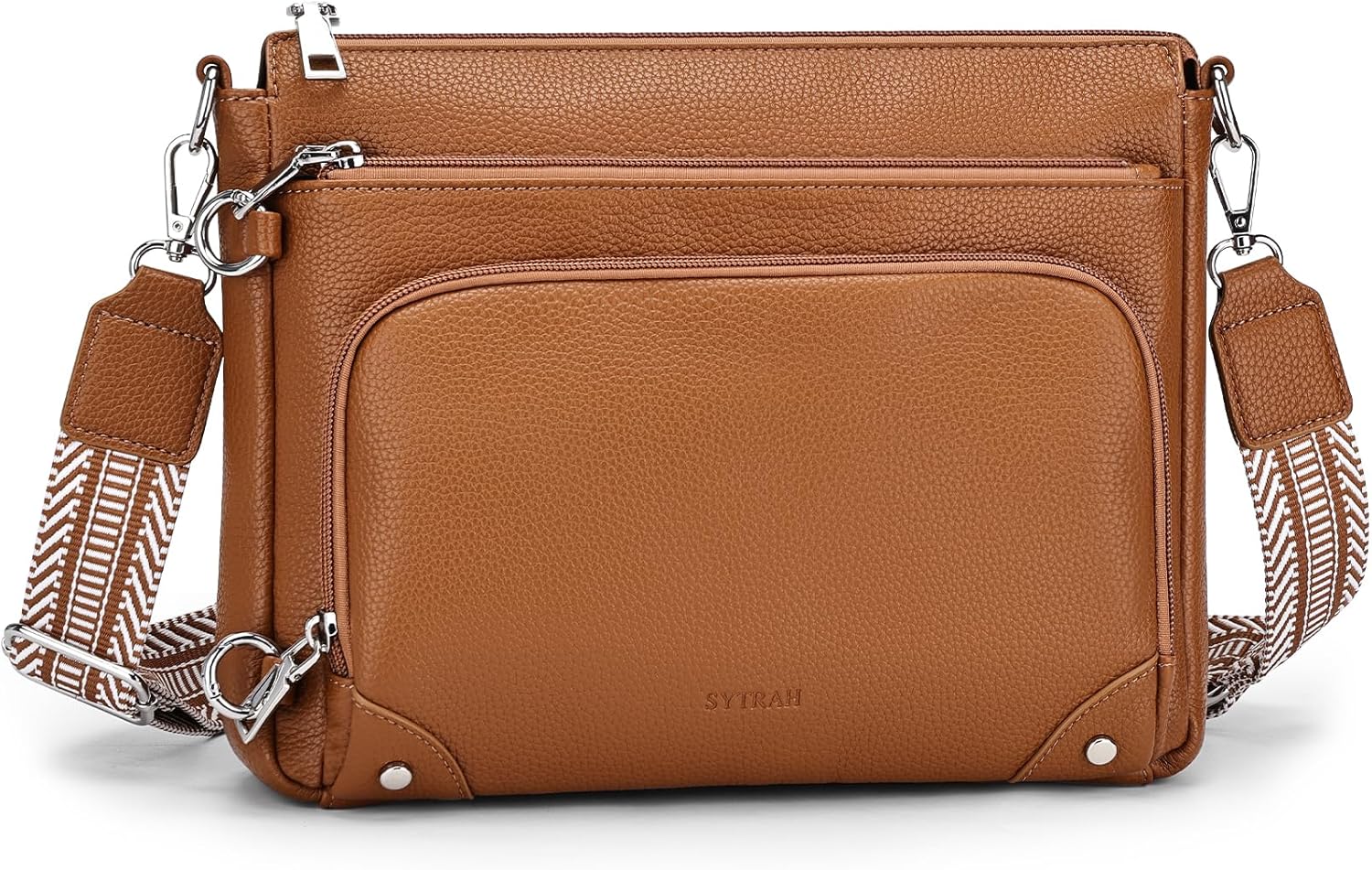 Anti-Theft Crossbody Purse for Women. Crossbody Shoulder Bag with Built-in Wallet & RFID Blocking for Travel Workout