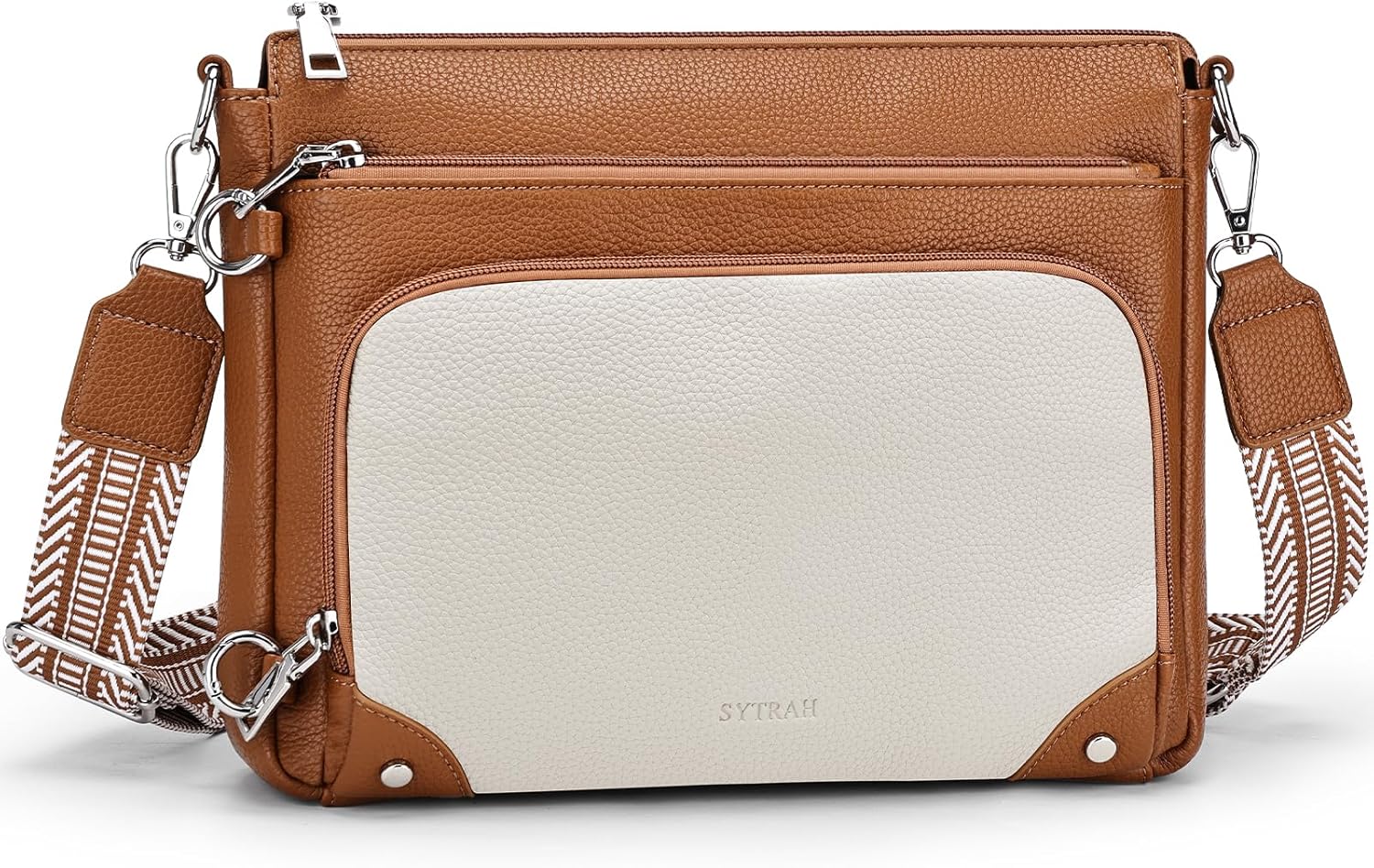 Anti-Theft Crossbody Purse for Women. Crossbody Shoulder Bag with Built-in Wallet & RFID Blocking for Travel Workout